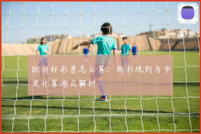 欧洲杯彩票怎么算：购彩规则与中奖计算方式解析